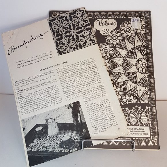 Vintage 1970s Crochet Pattern Book of Originals by Elizabeth Hiddleson Vol 38 - Picture 11 of 13